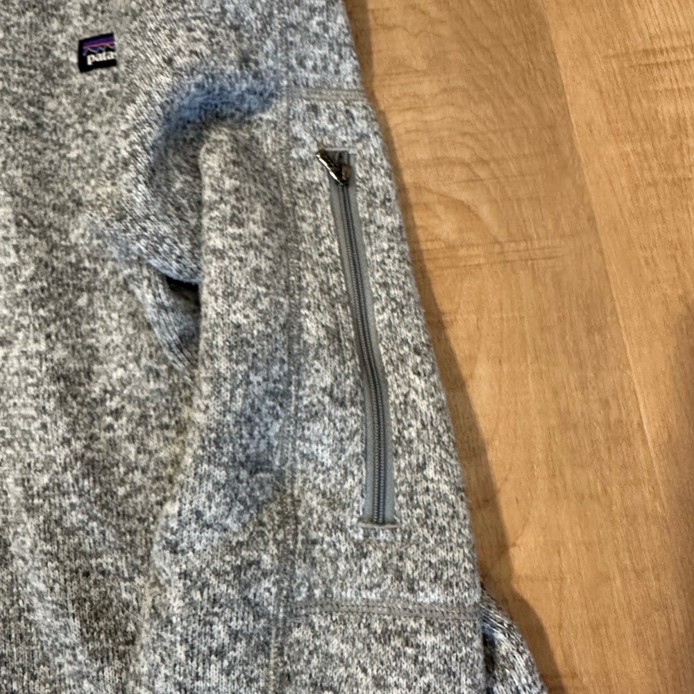 Patagonia Women's Better Sweater 1/4 Zip Fleece In Gray Sz S - Picture 10 of 15